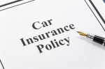 Document of Car Insurance Policy for background